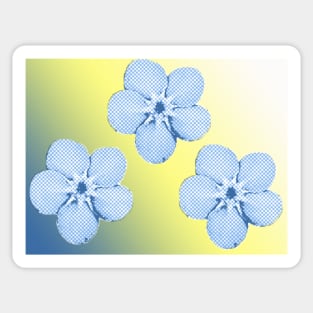 Forget me not Sticker